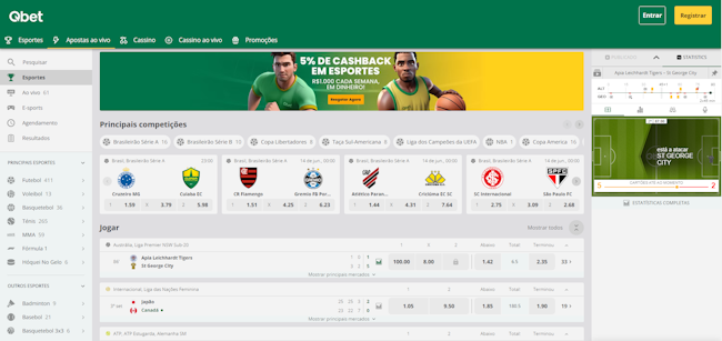 Jogos de amanhã série b